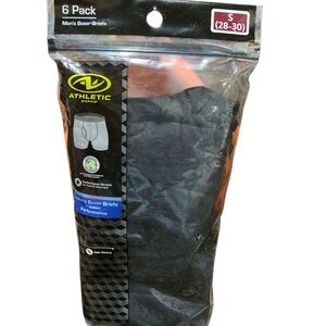 Fruit of the Loom Men's Black Boxer Briefs - 6 Pack